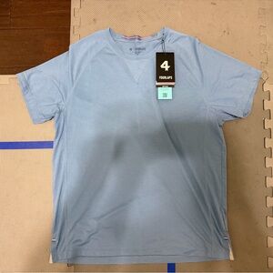 GUC Men's Fourlaps 4 Laps Dutch Blue Level Tech Tee Large